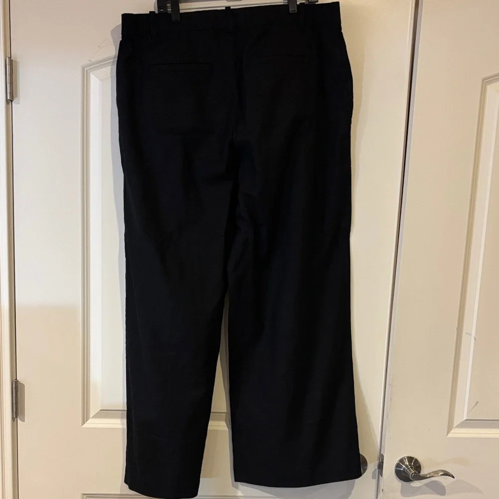 Gap Black wide leg pants trousers 20 New - Picture 7 of 12